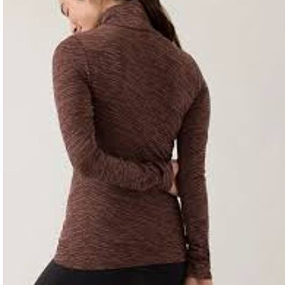 NWOT Athleta Flurry Seamless Turtleneck S - Picture 2 of 5
